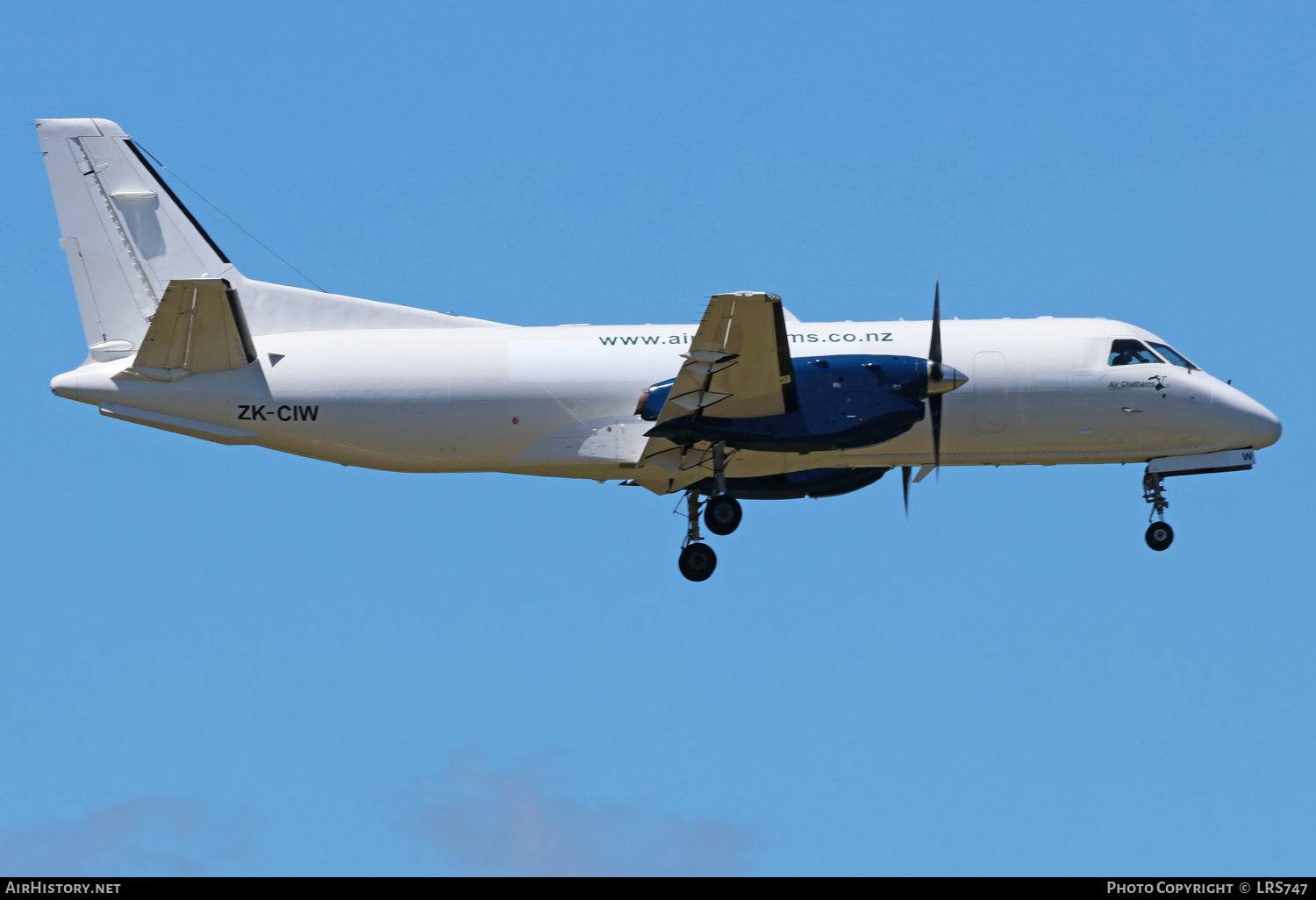 Aircraft Photo of ZK-CIW | Saab-Fairchild SF-340A(F) | Air Chathams | AirHistory.net #774056
