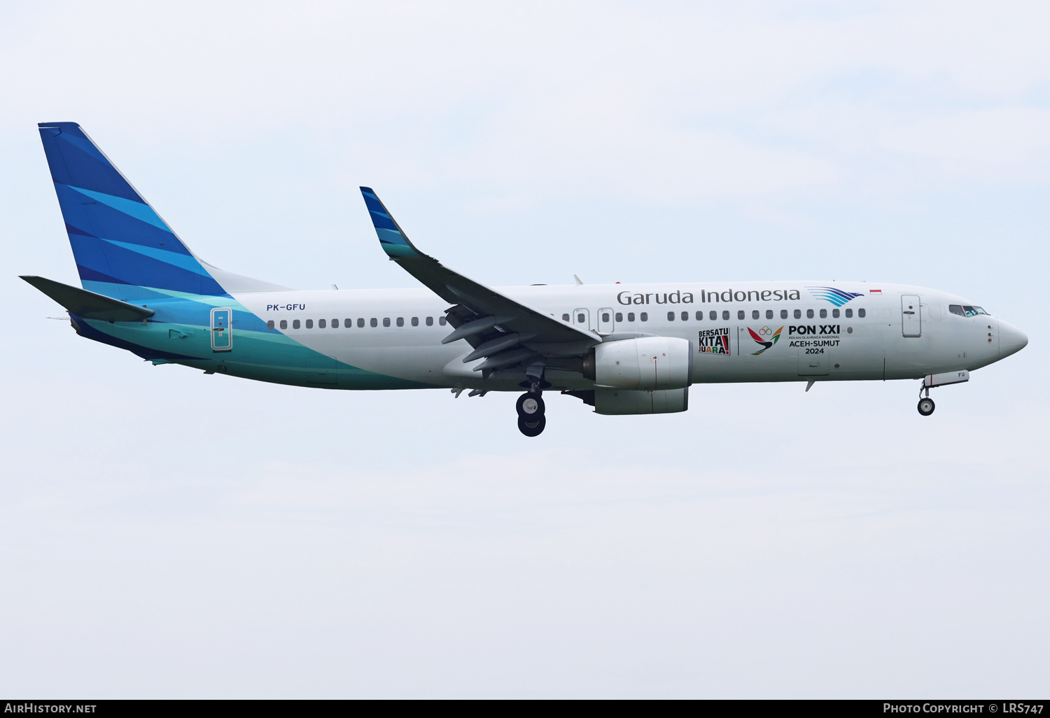 Aircraft Photo of PK-GFU | Boeing 737-86N | Garuda Indonesia | AirHistory.net #774080