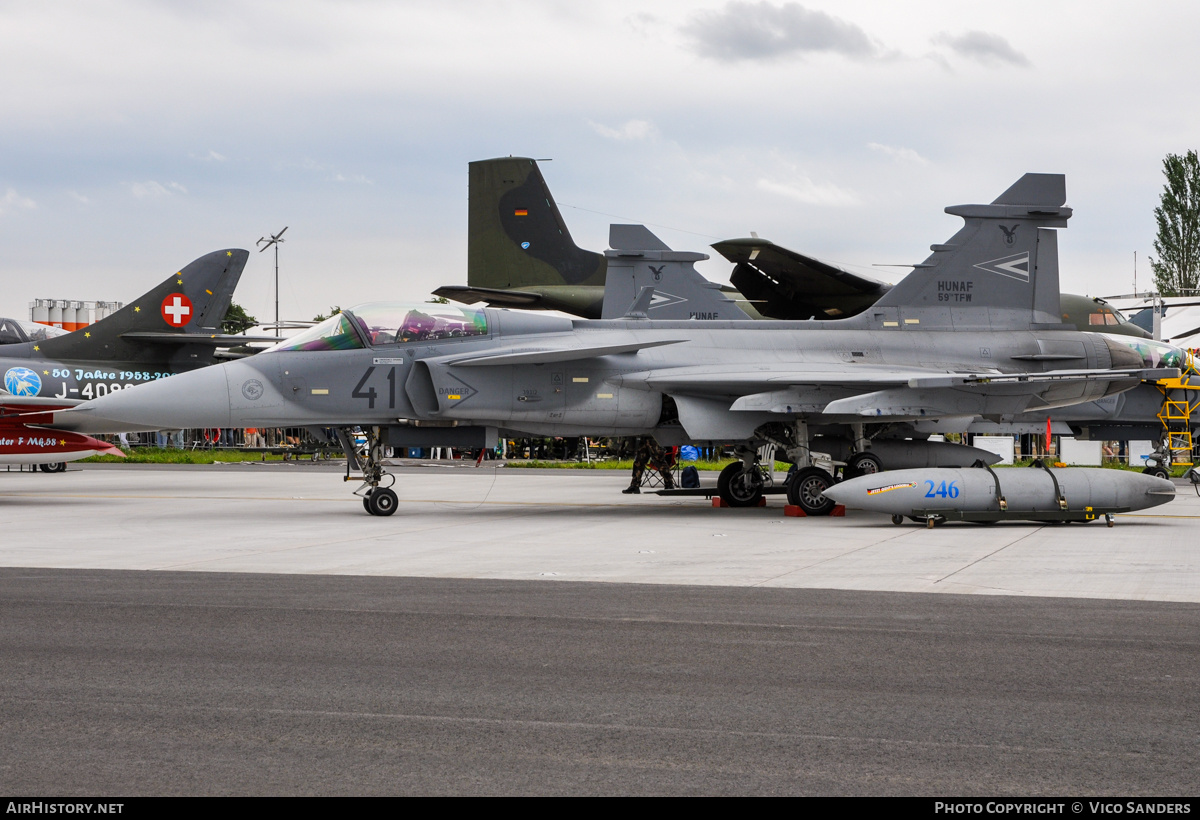 Aircraft Photo of 41 | Saab JAS 39C Gripen | Hungary - Air Force | AirHistory.net #774094