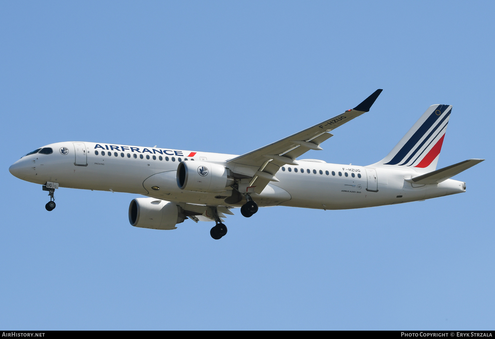 Aircraft Photo of F-HZUG | Airbus A220-371 (BD-500-1A11) | Air France | AirHistory.net #774097