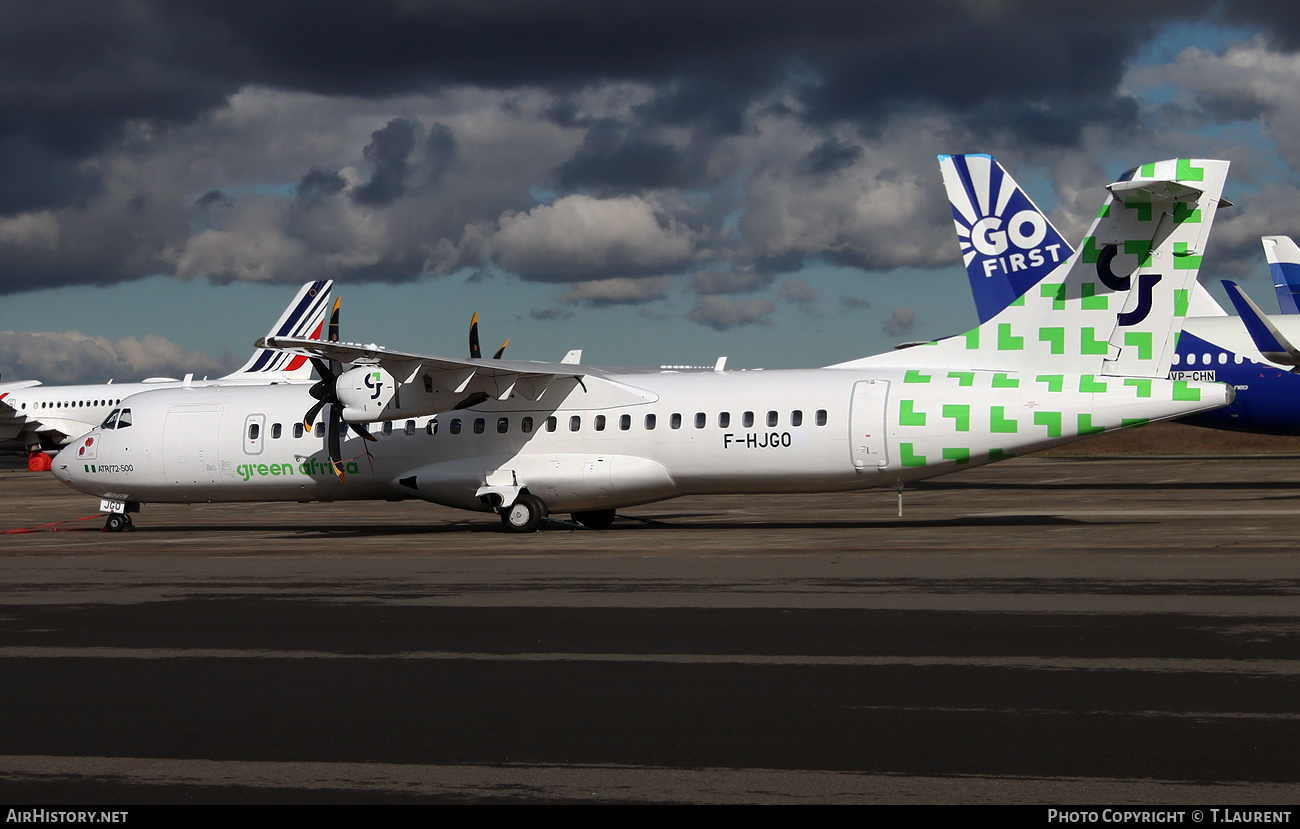 Aircraft Photo of F-HJGO | ATR ATR-72-500 (ATR-72-212A) | Green Africa Airways | AirHistory.net #774120