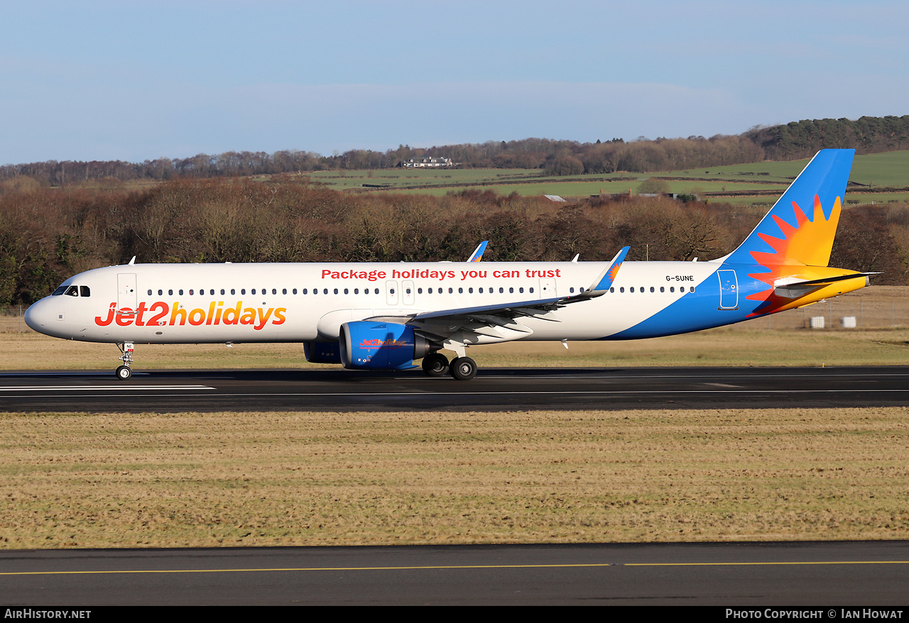 Aircraft Photo of G-SUNE | Airbus A321-251NX | Jet2 Holidays | AirHistory.net #774134