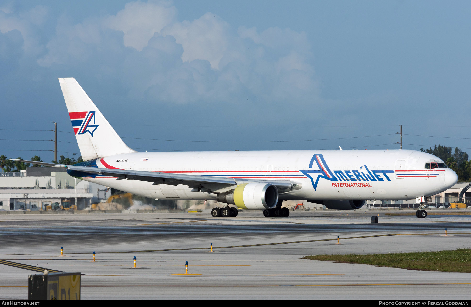 Aircraft Photo of N373CM | Boeing 767-338/ER(BDSF) | Amerijet International | AirHistory.net #774162