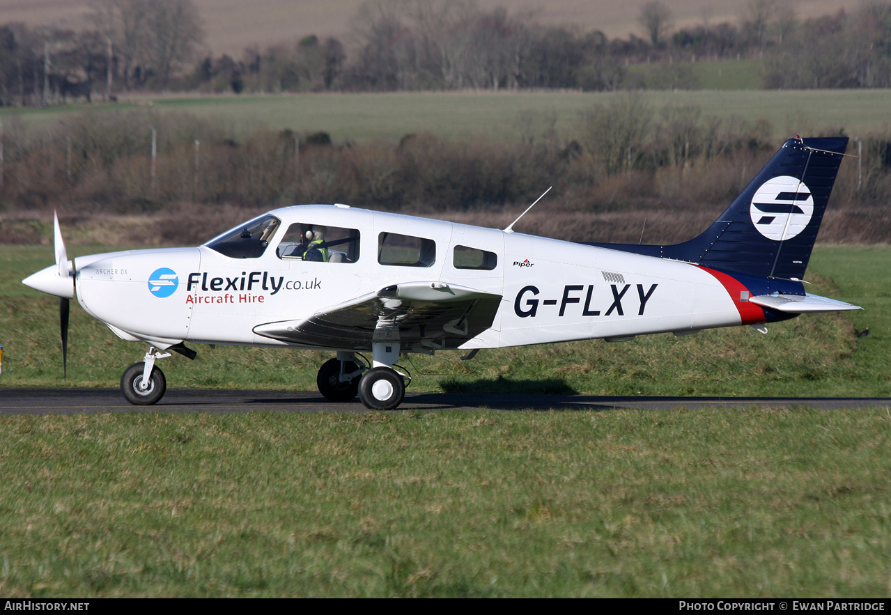 Aircraft Photo of G-FLXY | Piper PA-28-181 Cherokee Archer III | Flexifly Aircraft Hire | AirHistory.net #774182