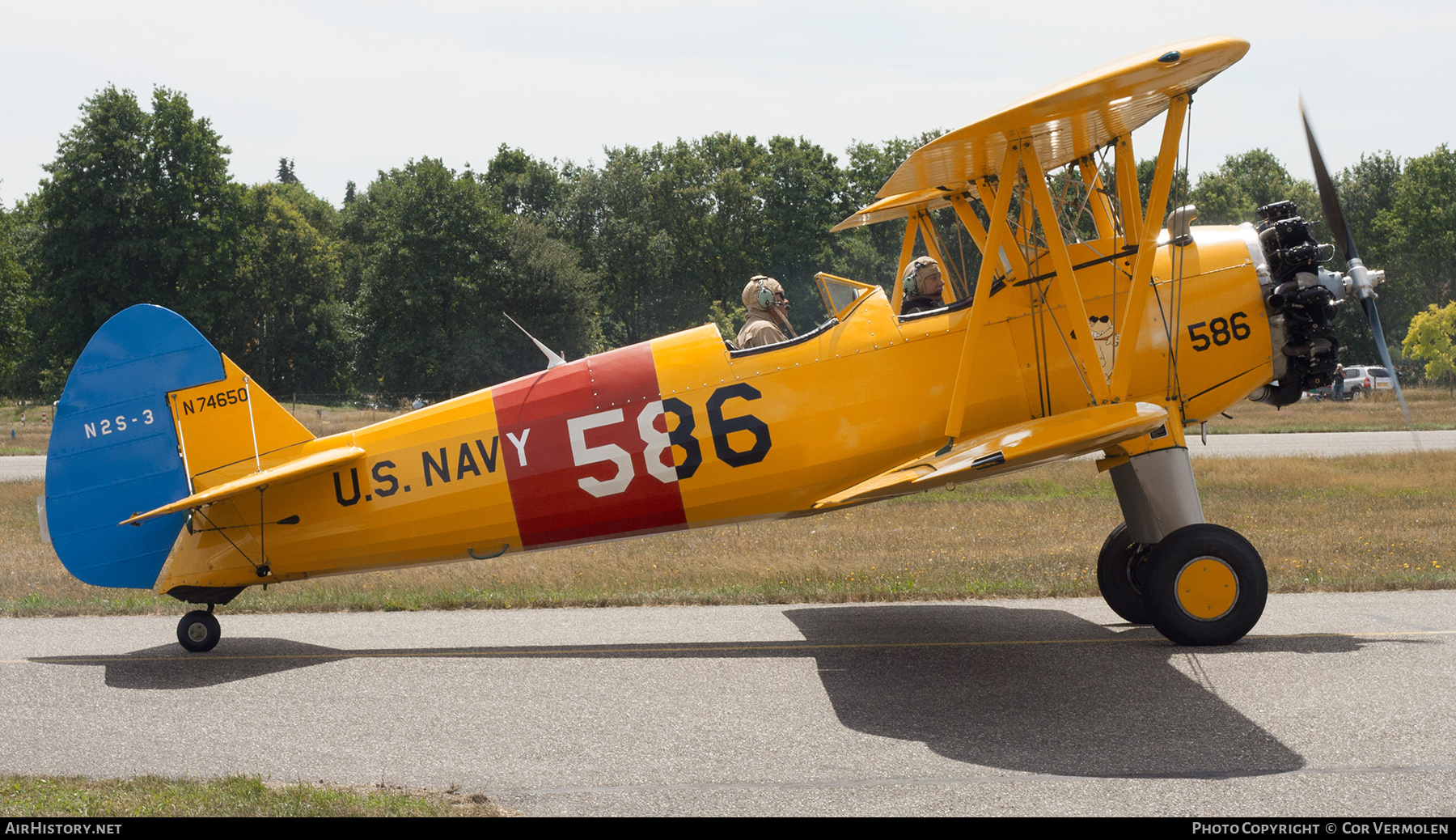 Aircraft Photo of N74650 / 586 | Boeing N2S-3 Kaydet (B75N1) | USA - Navy | AirHistory.net #774191