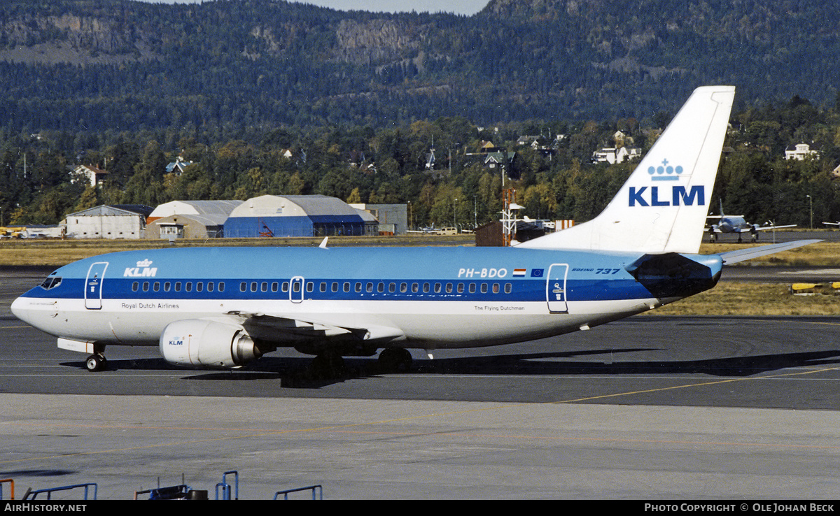 Aircraft Photo of PH-BDO | Boeing 737-306 | KLM - Royal Dutch Airlines | AirHistory.net #774196