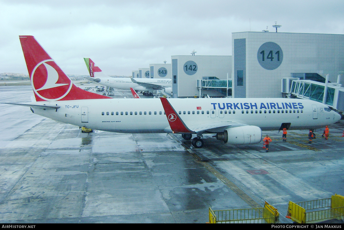 Aircraft Photo of TC-JFU | Boeing 737-8F2 | Turkish Airlines | AirHistory.net #774209