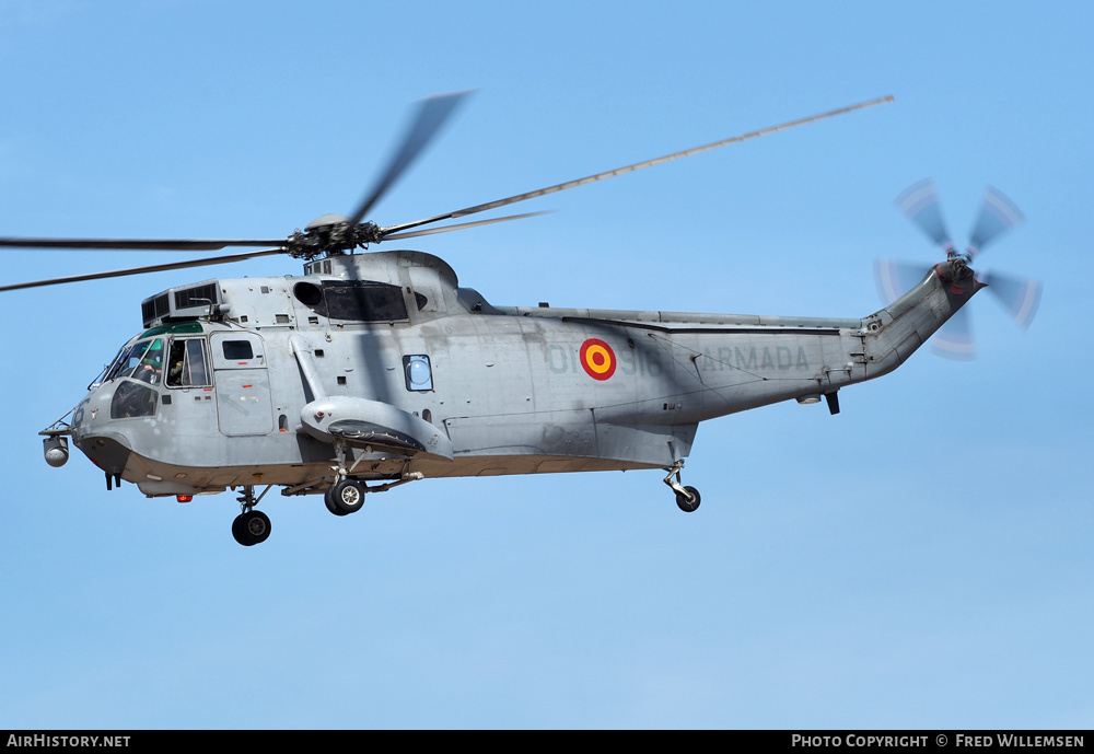 Aircraft Photo of HS.9-16 | Sikorsky SH-3H Sea King (S-61B) | Spain - Navy | AirHistory.net #774226