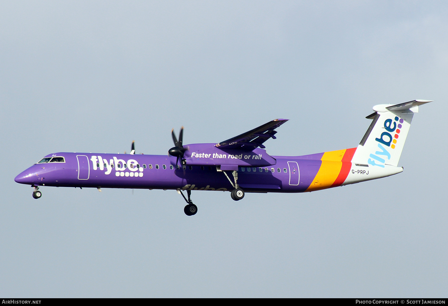 Aircraft Photo of G-PRPJ | Bombardier DHC-8-402 Dash 8 | Flybe | AirHistory.net #774244