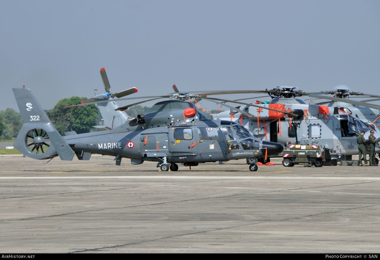 Aircraft Photo of 322 | Aerospatiale SA-365F Dauphin 2 | France - Navy | AirHistory.net #774246