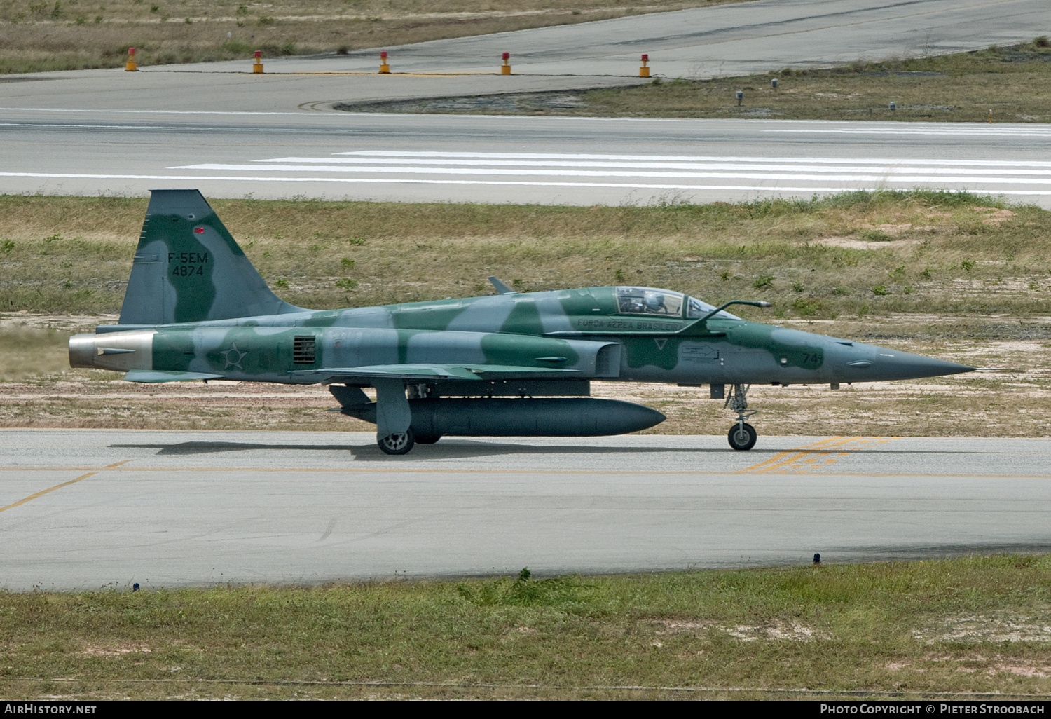 Aircraft Photo of 4874 | Northrop F-5EM Tiger II | Brazil - Air Force | AirHistory.net #774248