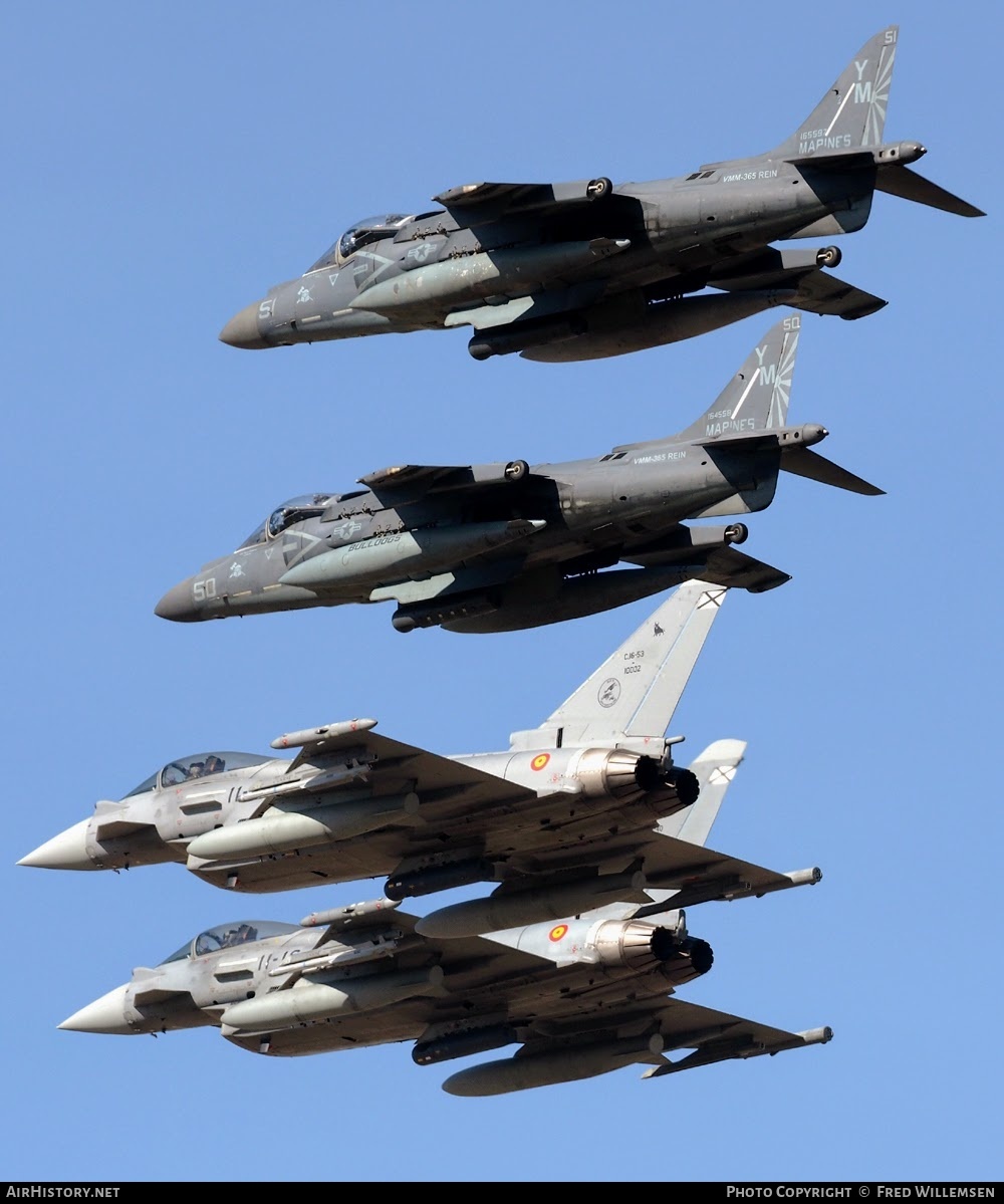 Aircraft Photo of 165597 | Boeing AV-8B(R) Harrier II+ | USA - Marines | AirHistory.net #774253