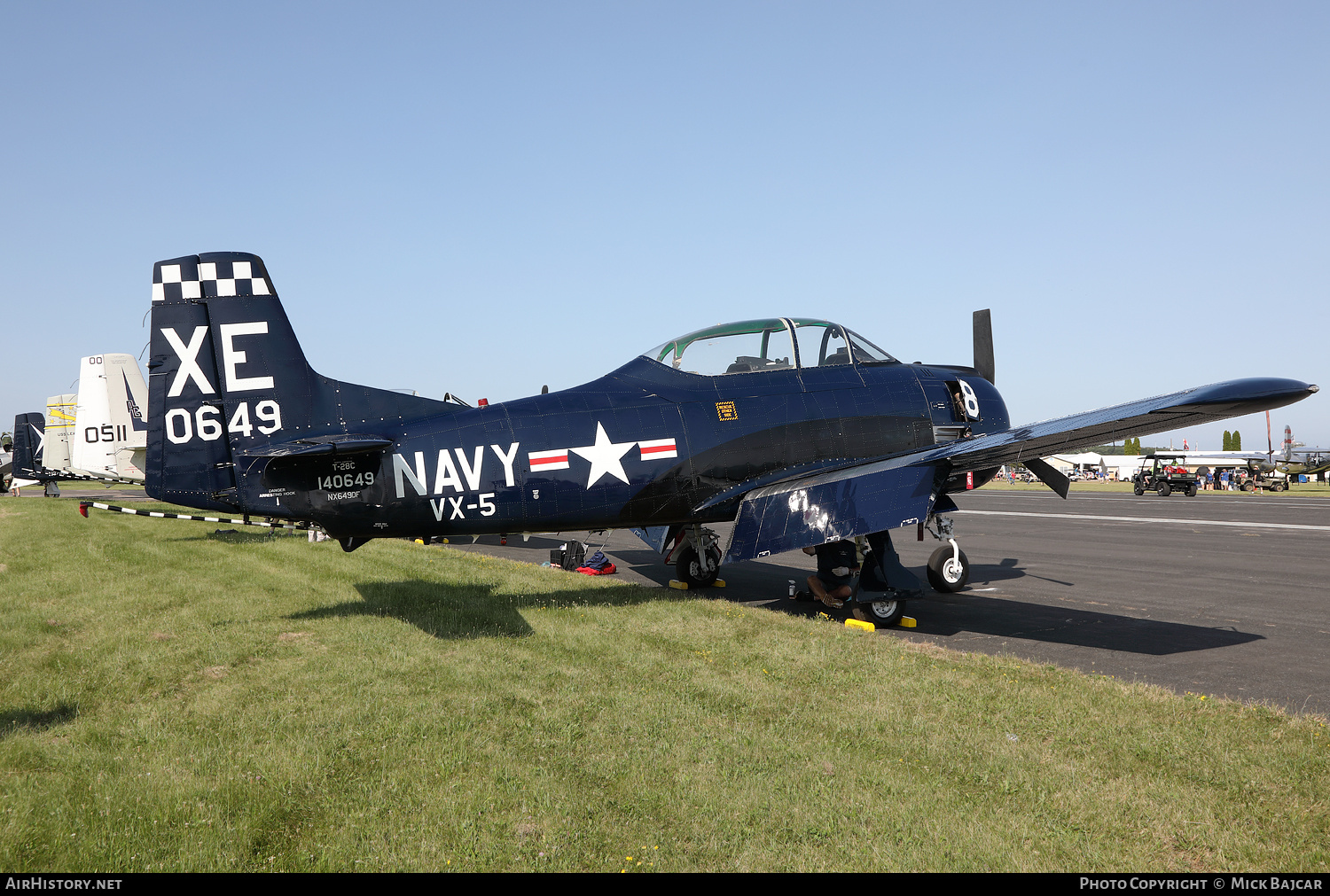 Aircraft Photo of N649DF / NX649DF | North American T-28C Trojan | USA - Navy | AirHistory.net #774274