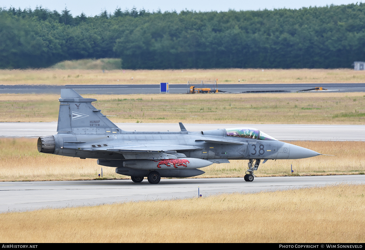 Aircraft Photo of 38 | Saab JAS 39C Gripen | Hungary - Air Force | AirHistory.net #774276