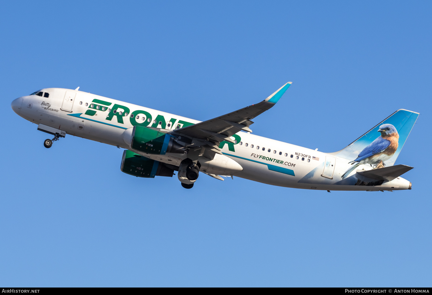 Aircraft Photo of N230FR | Airbus A320-214 | Frontier Airlines | AirHistory.net #774281