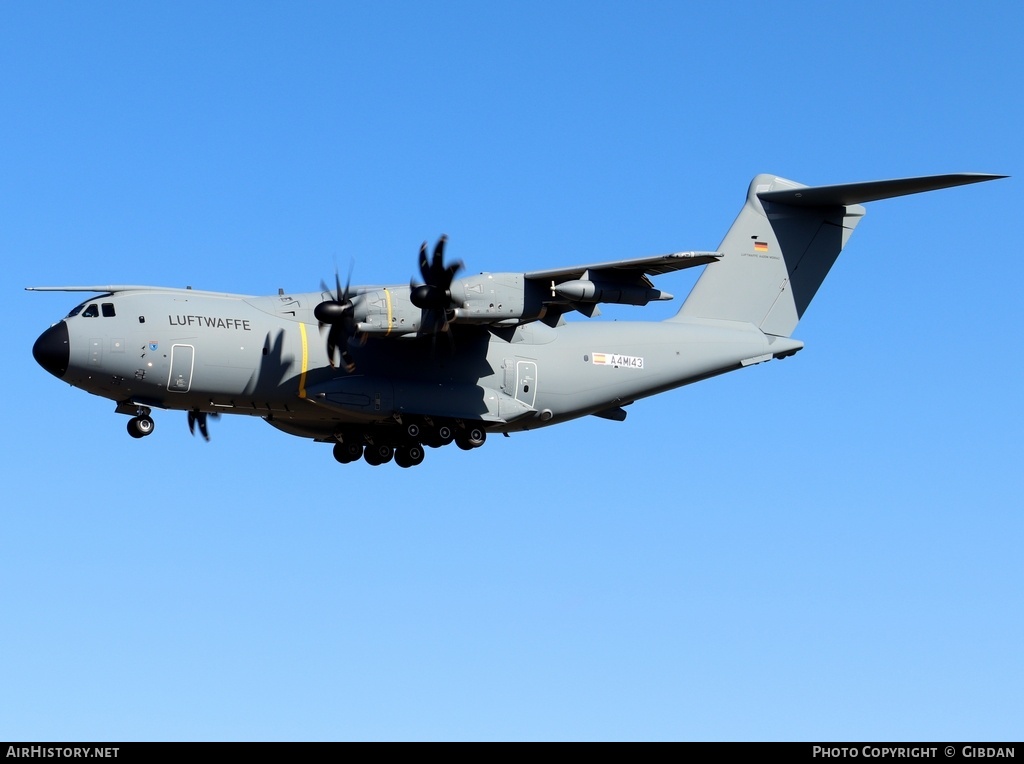 Aircraft Photo of 5449 / A4M143 | Airbus A400M Atlas | Germany - Air Force | AirHistory.net #774299