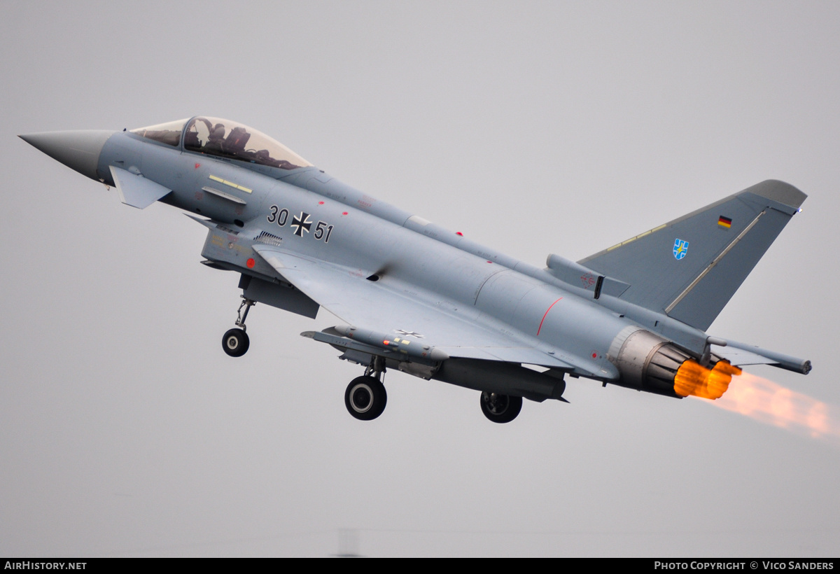 Aircraft Photo of 3051 | Eurofighter EF-2000 Typhoon ... | Germany - Air Force | AirHistory.net #774320