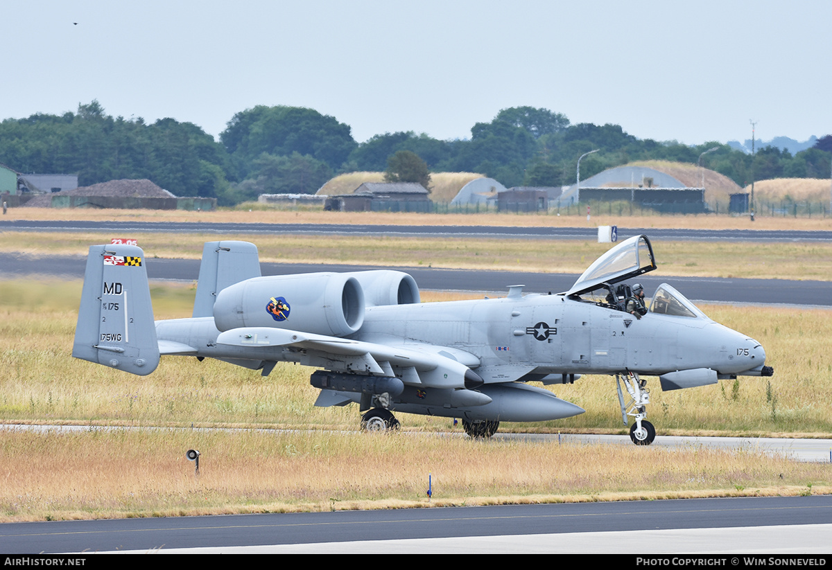 Aircraft Photo of 79-0175 / AF79-175 | Fairchild A-10C Thunderbolt II | USA - Air Force | AirHistory.net #774339