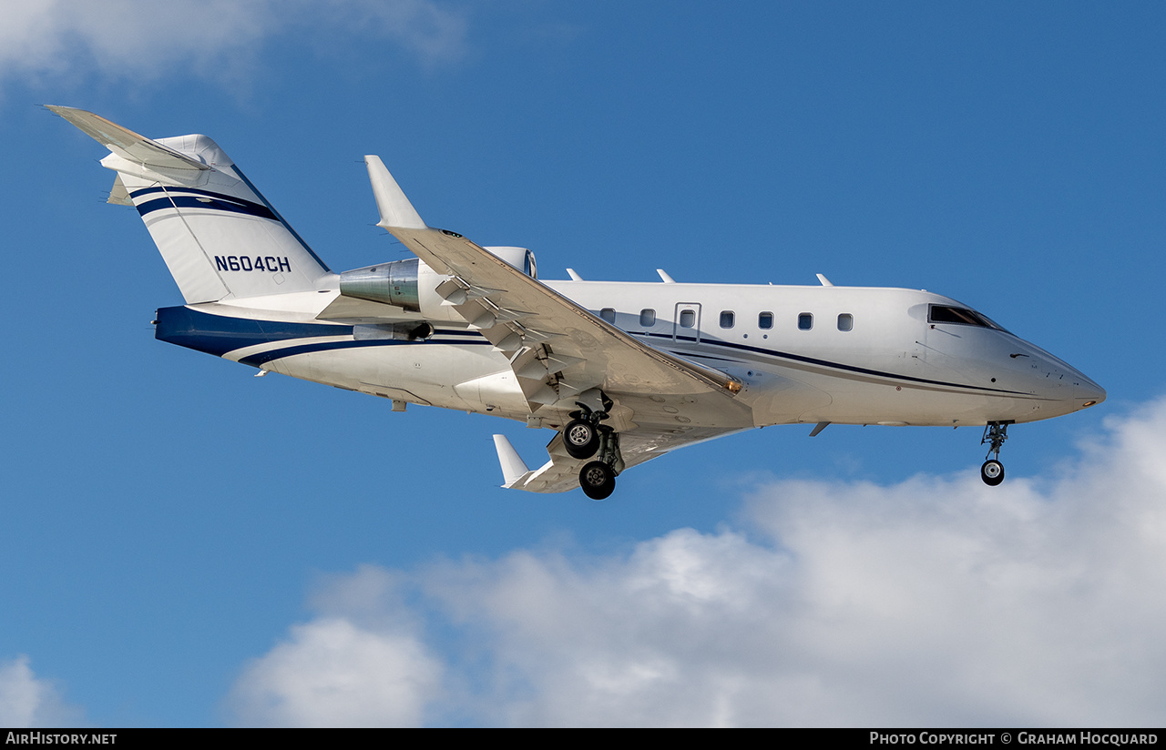 Aircraft Photo of N604CH | Bombardier Challenger 604 (CL-600-2B16) | AirHistory.net #774366