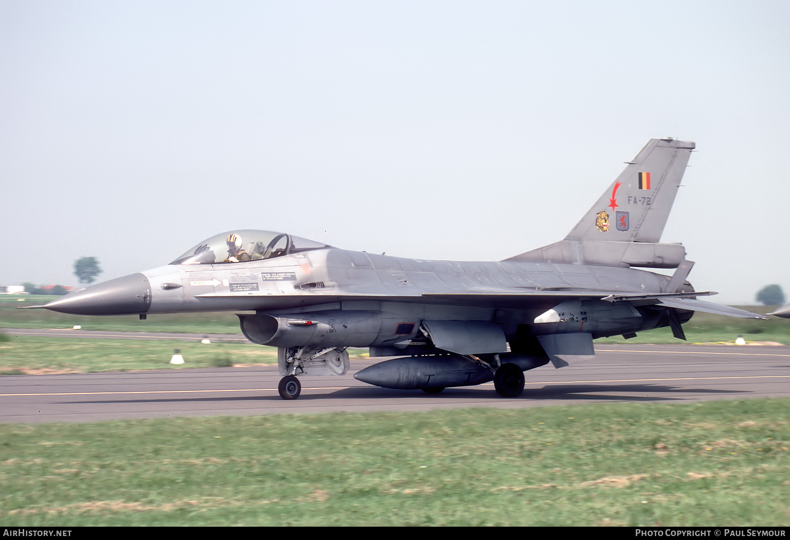 Aircraft Photo of FA-72 | General Dynamics F-16A Fighting Falcon | Belgium - Air Force | AirHistory.net #774377