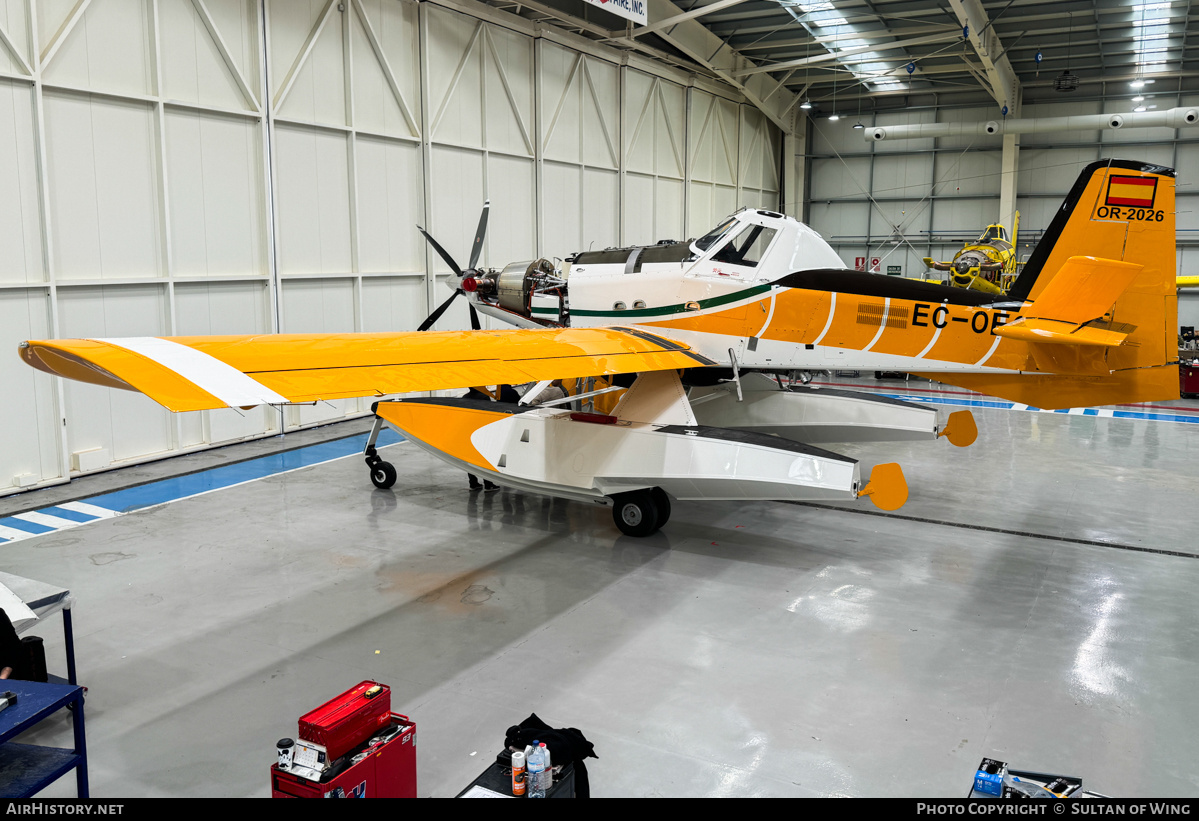 Aircraft Photo of OR-2026 / EC-OEQ | Air Tractor AT-802F Fire Boss (AT-802A) | Turkey - Orman Genel Müdürlüğü | AirHistory.net #774383