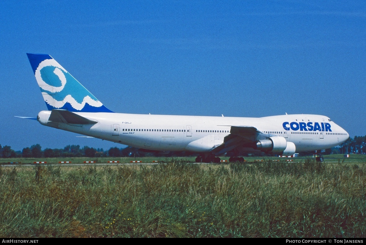 Aircraft Photo of F-GKLJ | Boeing 747-121 | Corsair | AirHistory.net #774385
