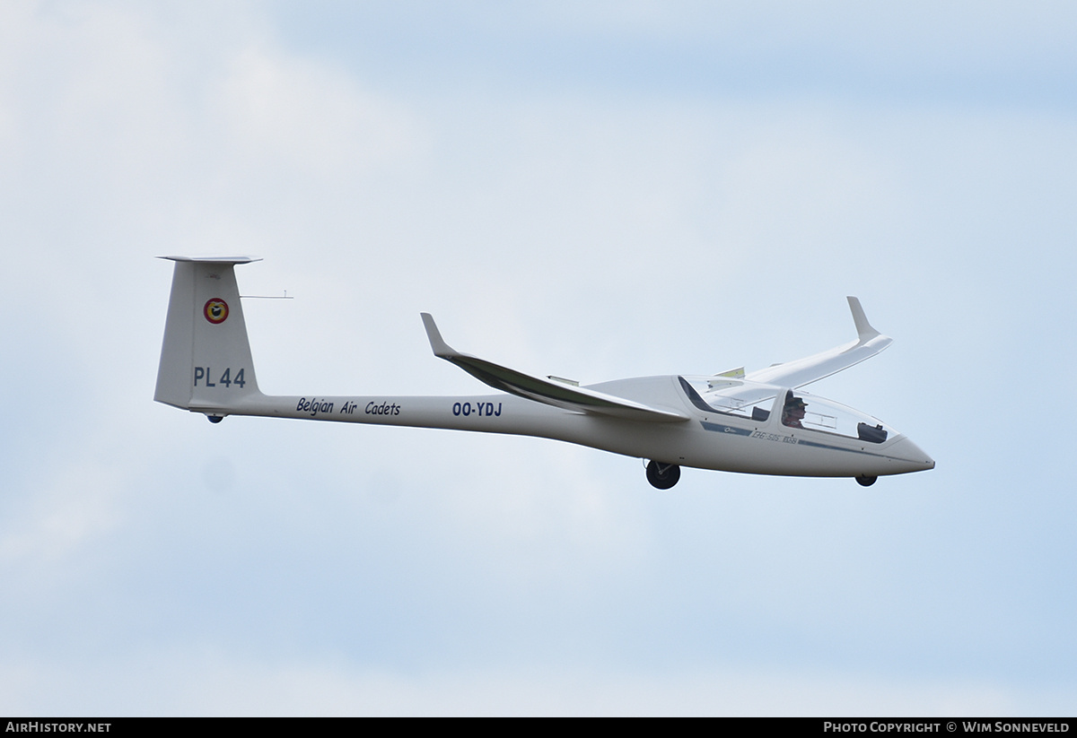 Aircraft Photo of PL44 / OO-YDJ | DG Flugzeugbau DG-505 Elan Orion | Royal Belgian Air Cadets | AirHistory.net #774391