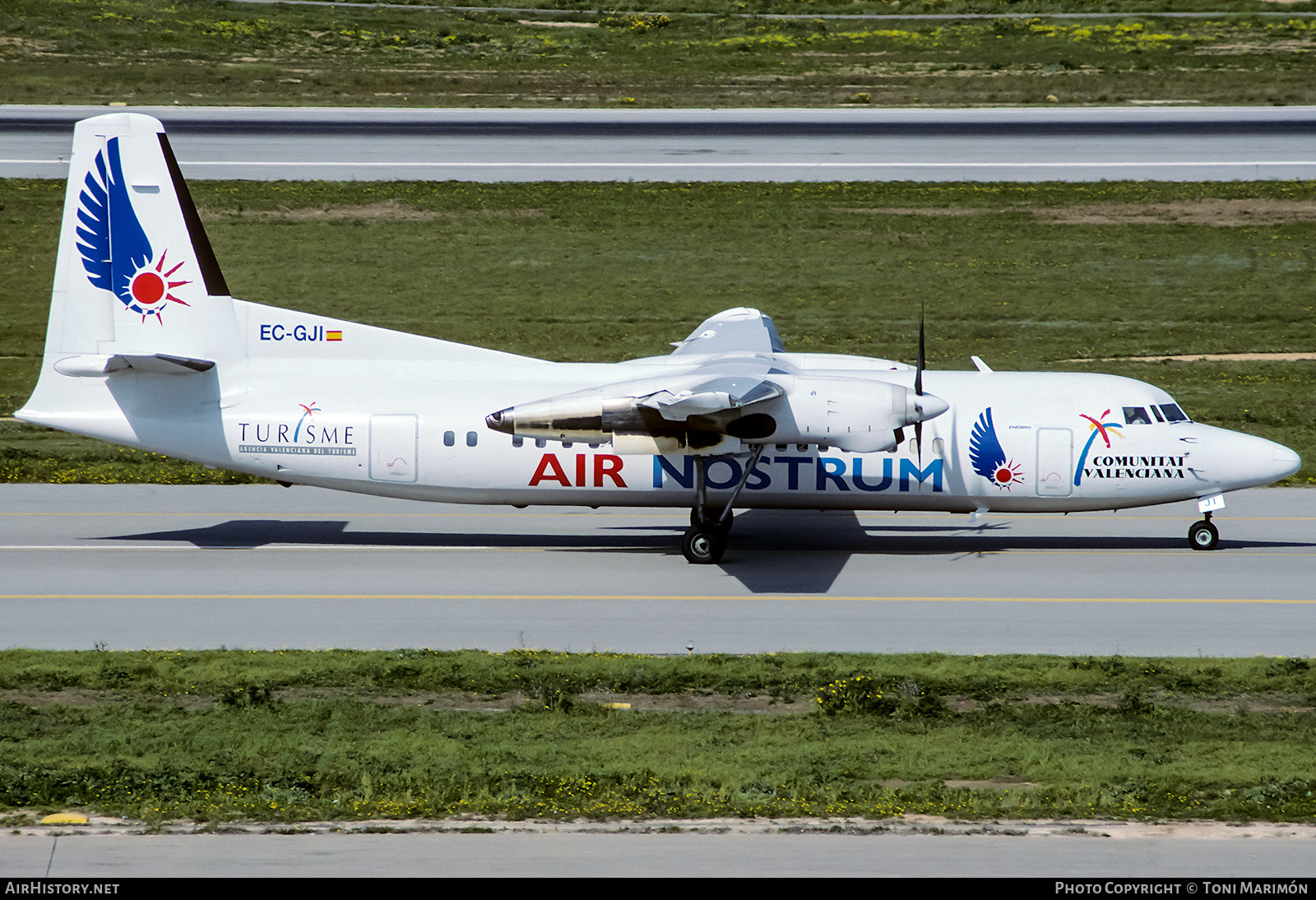 Aircraft Photo of EC-GJI | Fokker 50 | Air Nostrum | AirHistory.net #774398