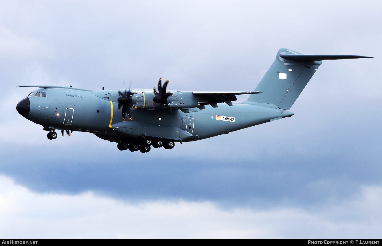 Aircraft Photo of A4M142 | Airbus A400M Atlas | France - Air Force | AirHistory.net #774404