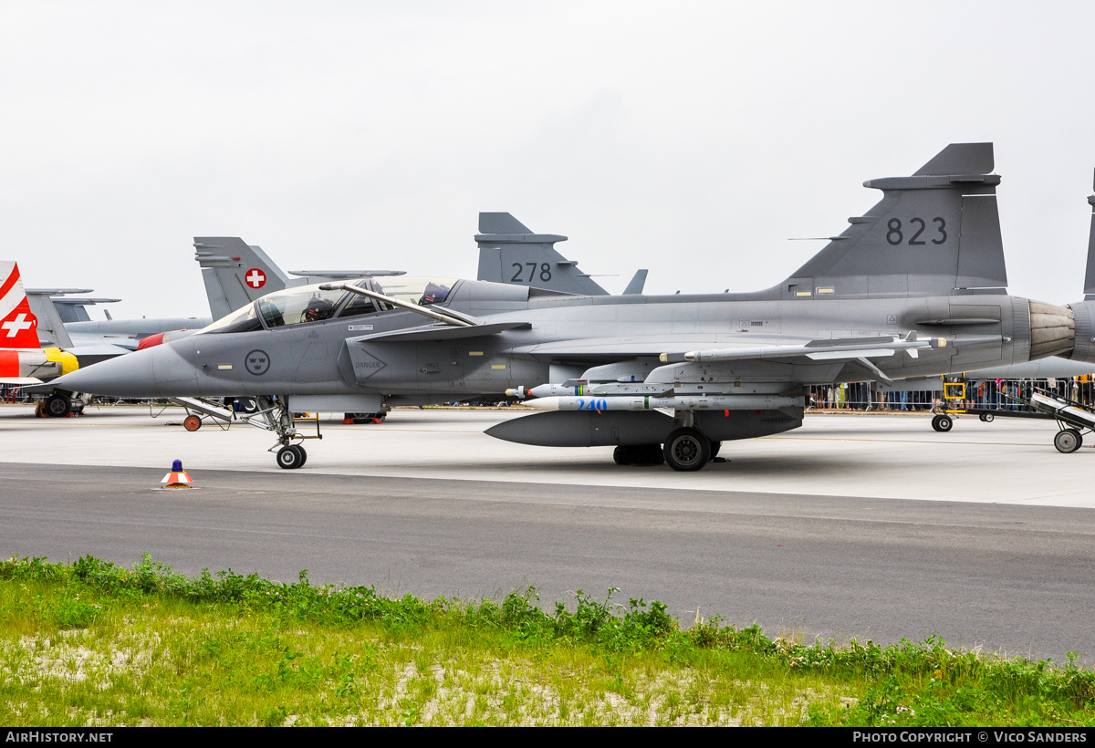 Aircraft Photo of 39823 | Saab JAS 39D Gripen | Sweden - Air Force | AirHistory.net #774406