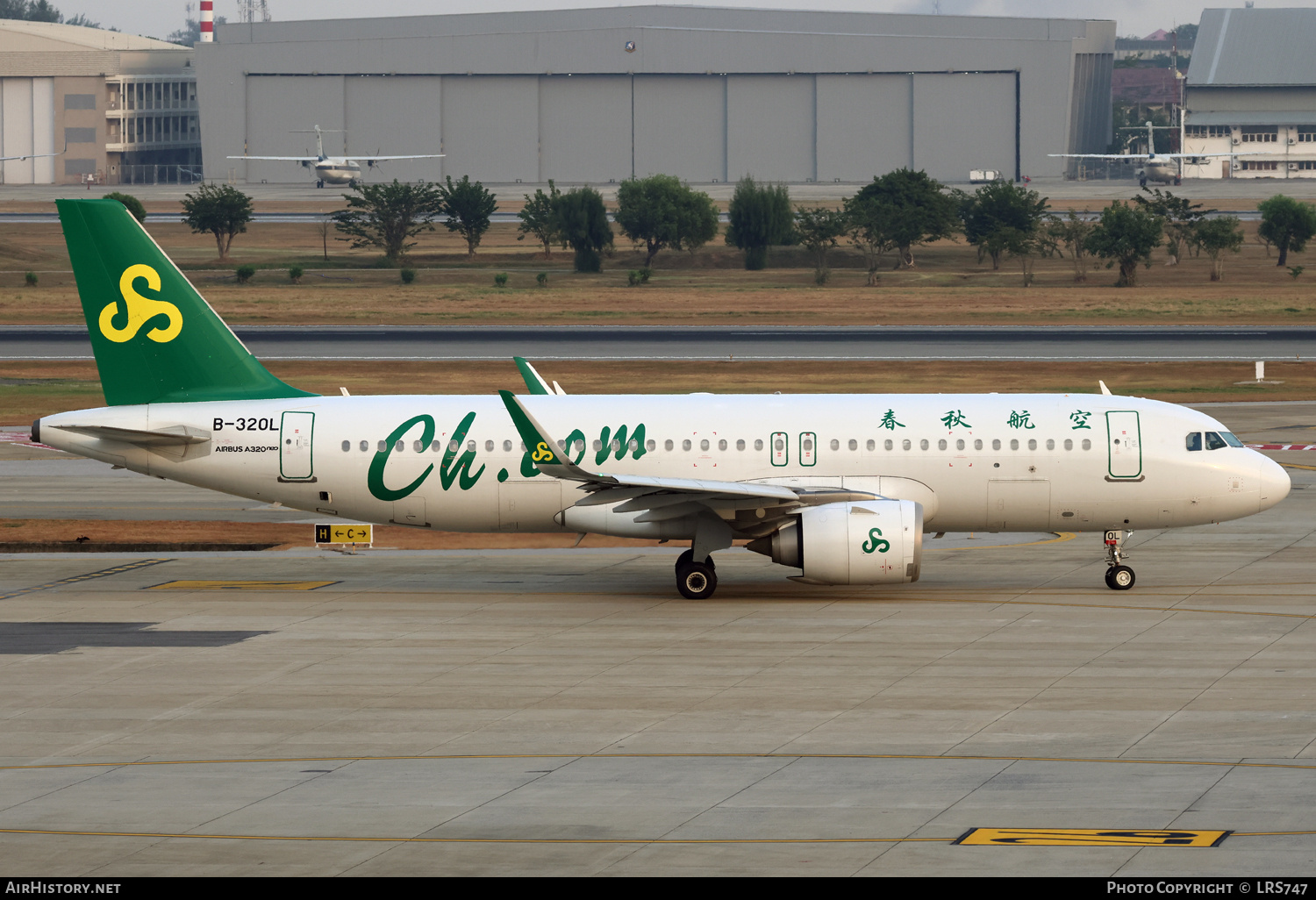 Aircraft Photo of B-320L | Airbus A320-251N | Spring Airlines | AirHistory.net #774408