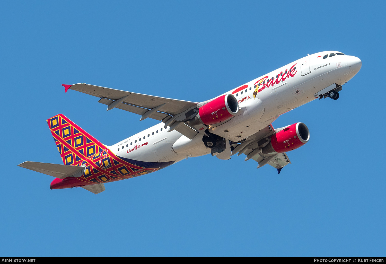 Aircraft Photo of PK-BKT | Airbus A320-214 | Batik Air | AirHistory.net #774426
