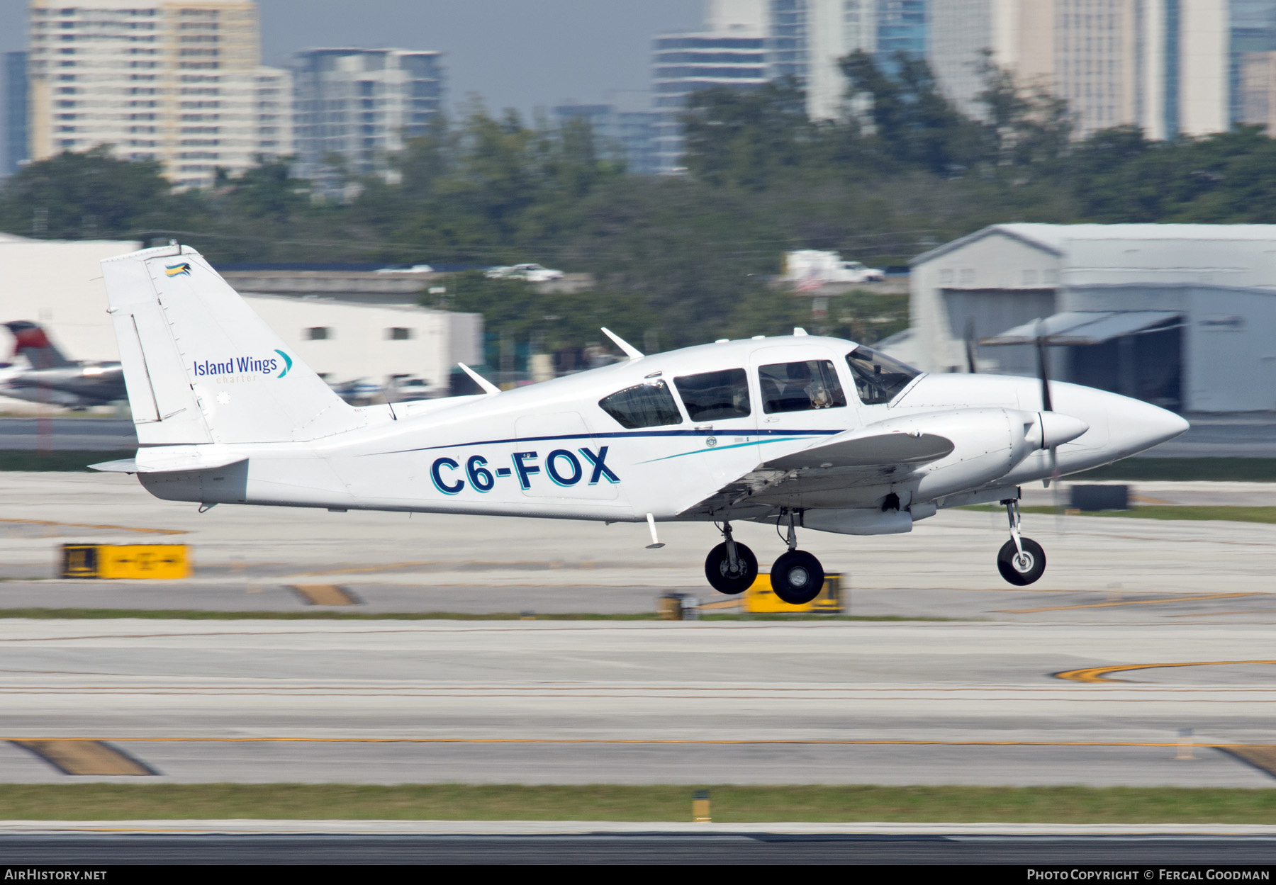 Aircraft Photo of C6-FOX | Piper PA-23-250 Aztec D | Island Wings Charter | AirHistory.net #774436