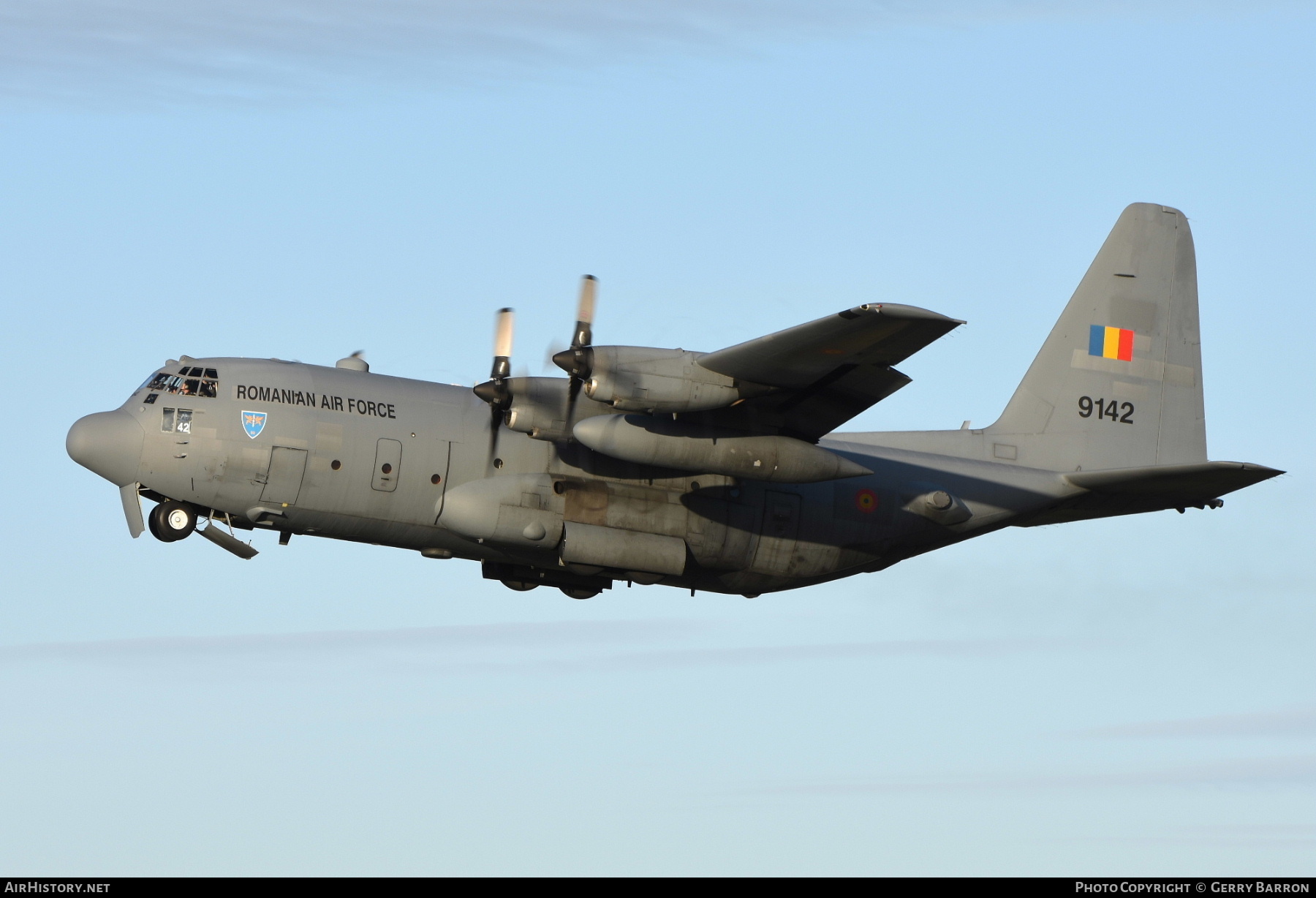 Aircraft Photo of 9142 | Lockheed C-130H Hercules | Romania - Air Force | AirHistory.net #774445