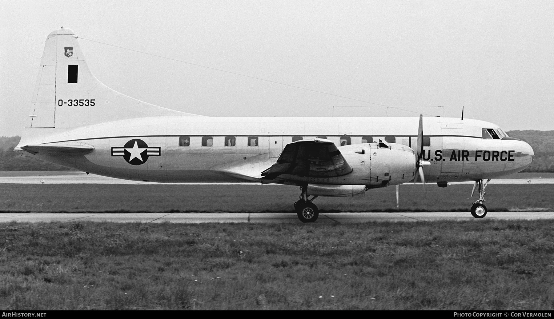 Aircraft Photo of 53-3535 / 0-33535 | Convair T-29D | USA - Air Force | AirHistory.net #774447