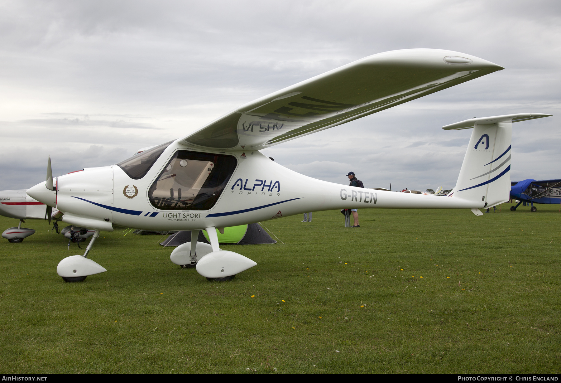 Aircraft Photo of G-RTEN | Pipistrel Alpha BCAR-S 164 | AirHistory.net #774496