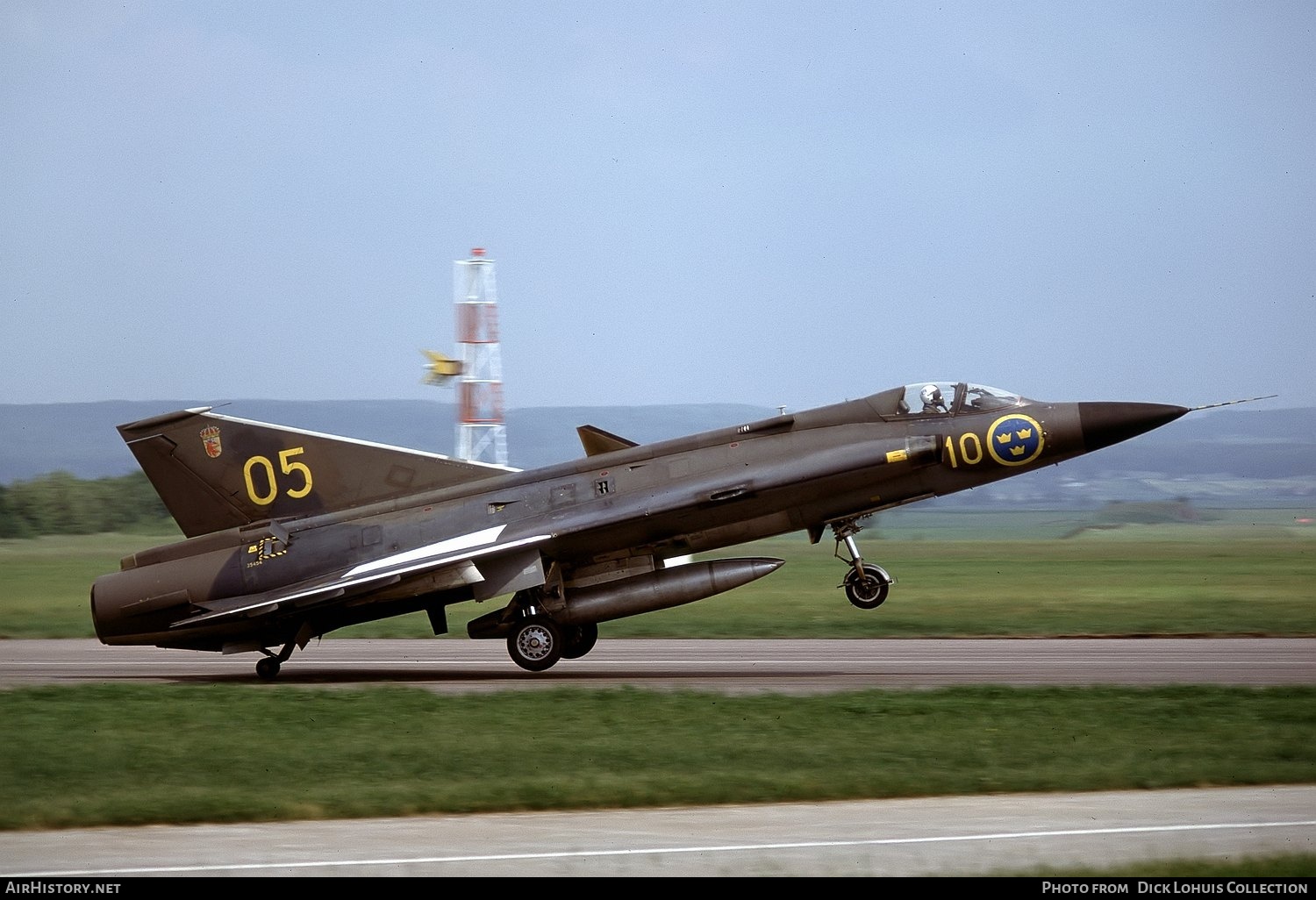 Aircraft Photo of 35494 | Saab J35F-2 Draken | Sweden - Air Force | AirHistory.net #774500