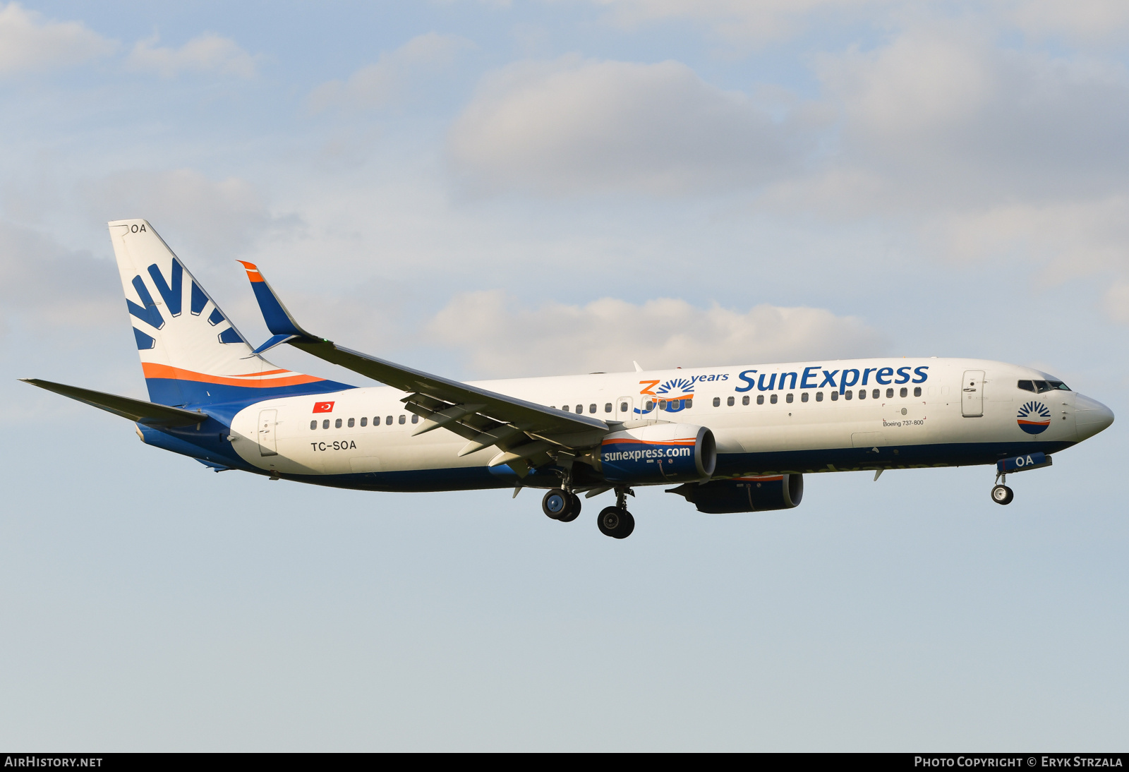 Aircraft Photo of TC-SOA | Boeing 737-8HC | SunExpress | AirHistory.net #774501