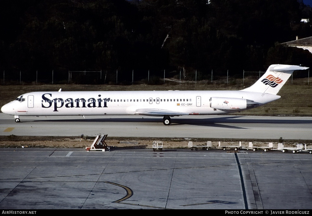 Aircraft Photo of EC-GNY | McDonnell Douglas MD-83 (DC-9-83) | Spanair | AirHistory.net #774523