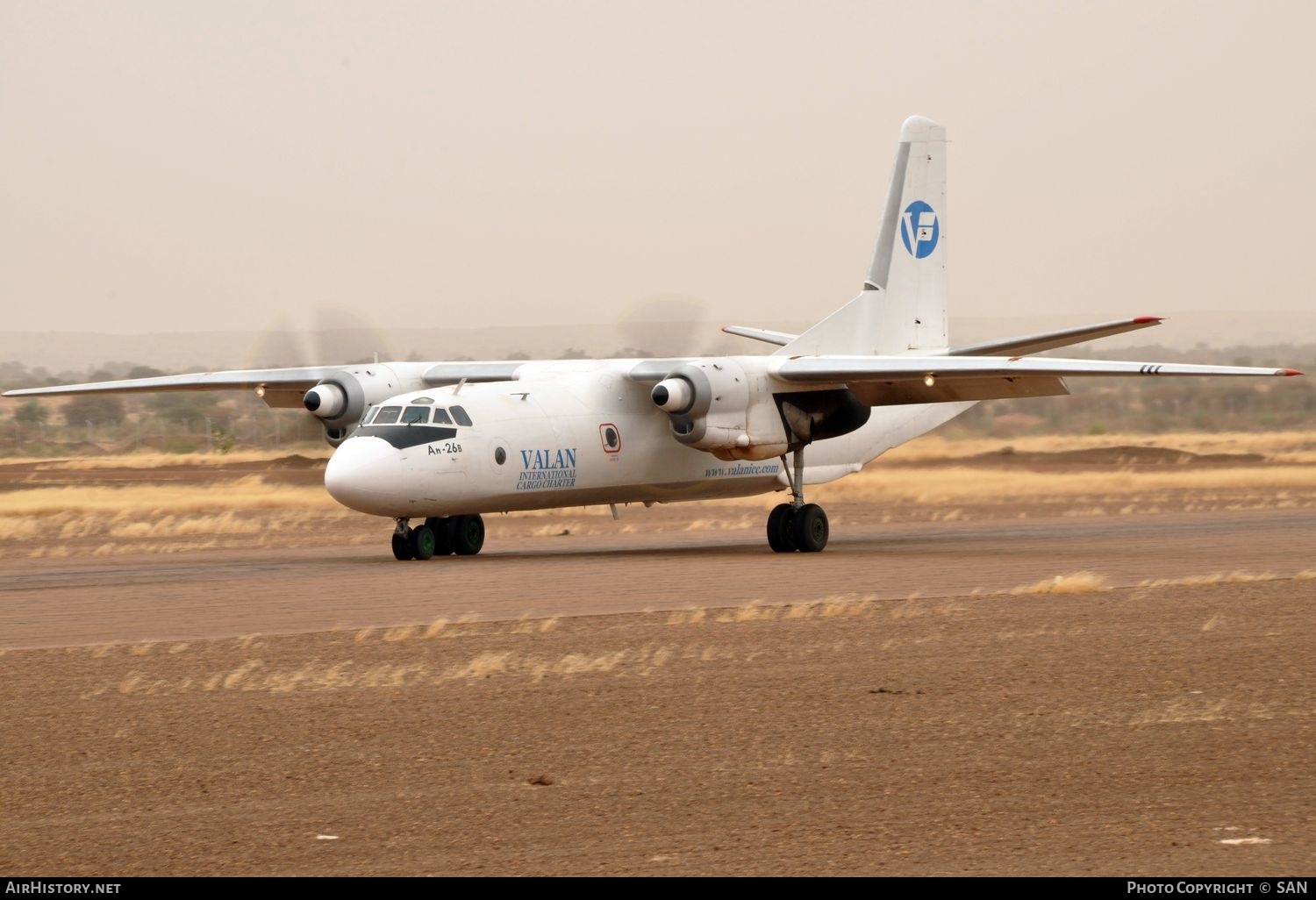 Aircraft Photo of ER-AZO | Antonov An-26B | Valan International Cargo Charter | AirHistory.net #774542