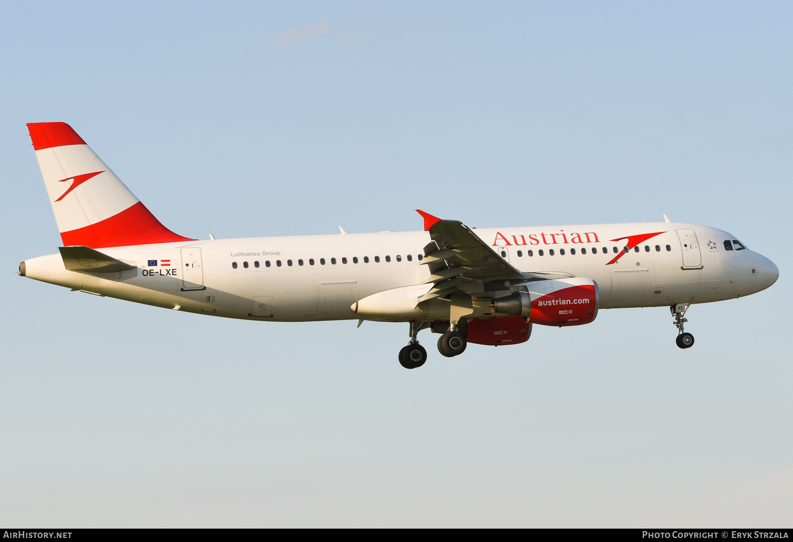 Aircraft Photo of OE-LXE | Airbus A320-216 | Austrian Airlines | AirHistory.net #774556