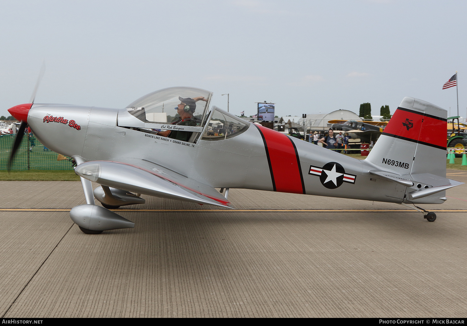Aircraft Photo of N693MB | Vans RV-14 | USA - Air Force | AirHistory.net #774558