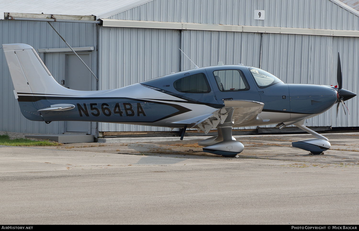 Aircraft Photo of N564BA | Cirrus SR-22 G7-GTS | AirHistory.net #774581