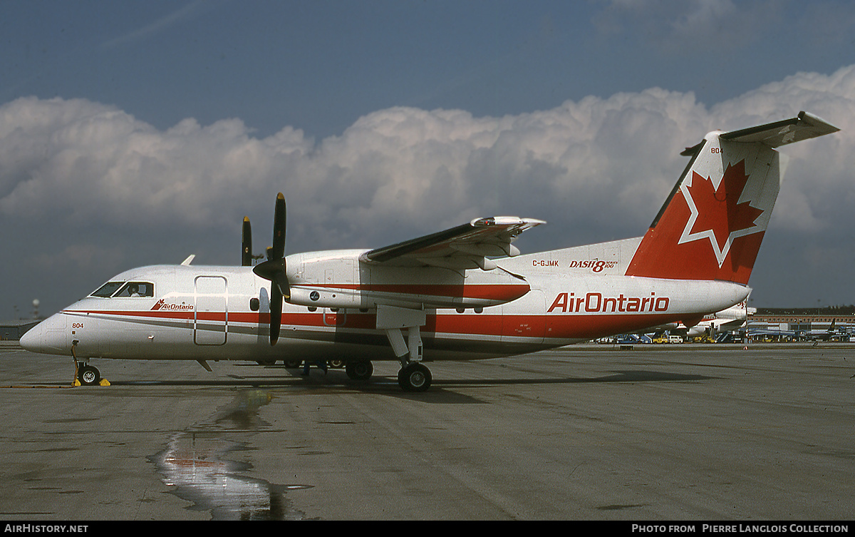 Aircraft Photo of C-GJMK | De Havilland Canada DHC-8-102 Dash 8 | Air Ontario | AirHistory.net #774584