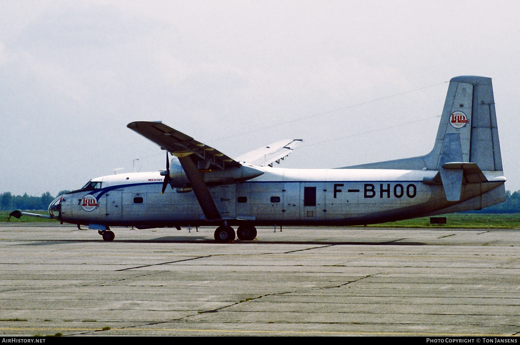 Aircraft Photo of F-BHOO | Hurel-Dubois HD-34 | IGN - Institut Géographique National | AirHistory.net #774592