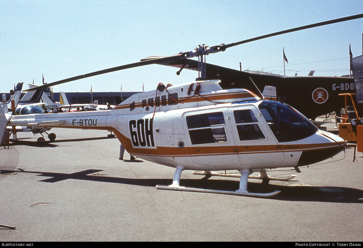 Aircraft Photo of F-BTDU | Agusta AB-206B Jetranger II | AirHistory.net #774595