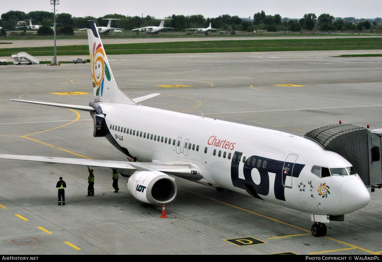 Aircraft Photo of SP-LLE | Boeing 737-45D | LOT Charters | AirHistory.net #774599