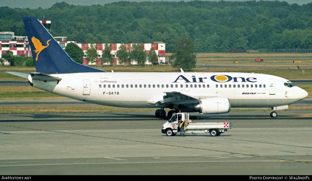 Aircraft Photo of F-GKTB | Boeing 737-3M8 | Air One | AirHistory.net #774606