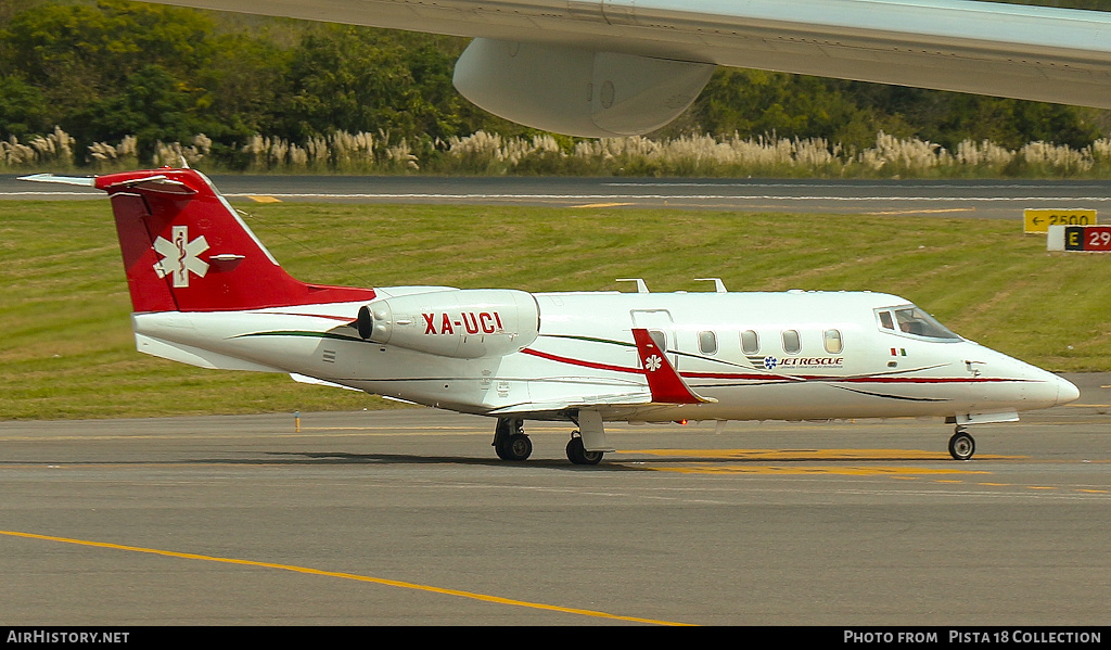 Aircraft Photo of XA-UCI | Gates Learjet 55 | Jet Rescue | AirHistory.net #774619