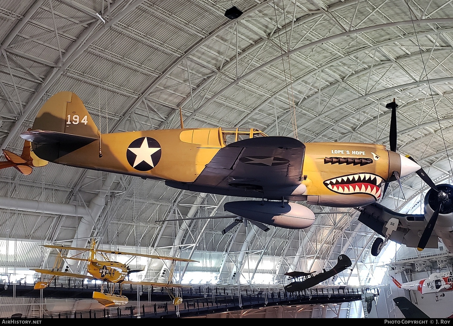 Aircraft Photo of 194 | Curtiss Kittyhawk Mk1A | USA - Air Force | AirHistory.net #774634